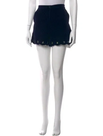 Pre-owned Maje Mini Shorts In Black