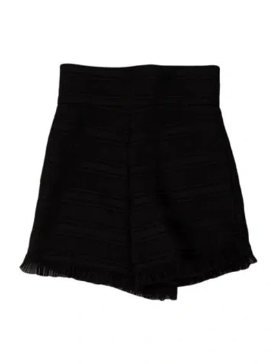 Pre-owned Maje Mini Shorts In Black