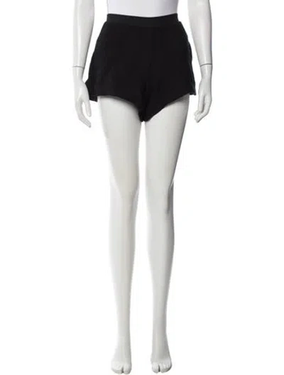 Pre-owned Maje Mini Shorts In Black