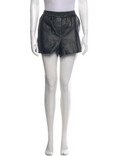 Pre-owned Maje Mini Shorts In Black