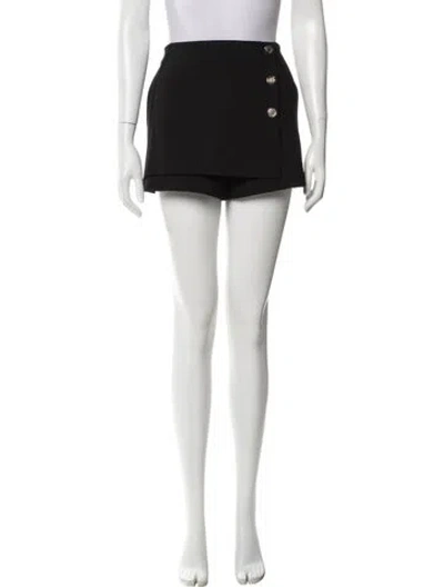 Pre-owned Maje Mini Shorts In Black