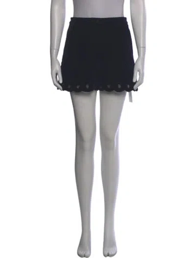 Pre-owned Maje Mini Shorts In Black