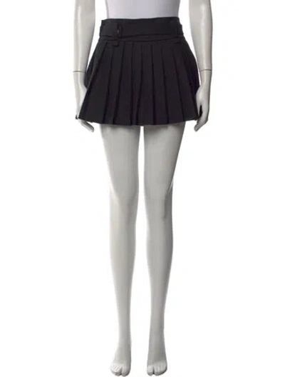 Pre-owned Maje Mini Shorts In Black