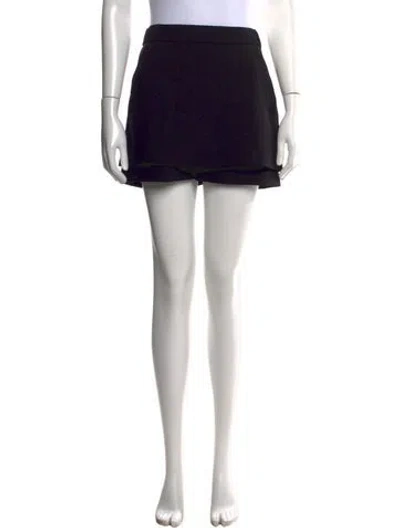 Pre-owned Maje Mini Shorts In Black