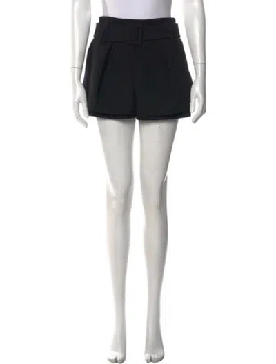 Pre-owned Maje Mini Shorts In Black