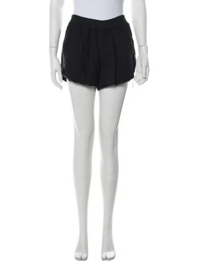 Pre-owned Maje Mini Shorts In Black