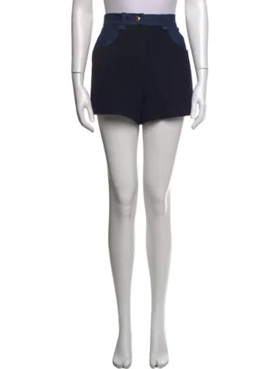 Pre-owned Maje Mini Shorts In Black