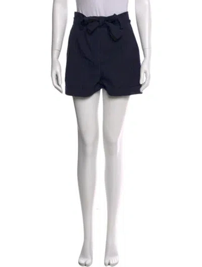 Pre-owned Maje Mini Shorts In Blue