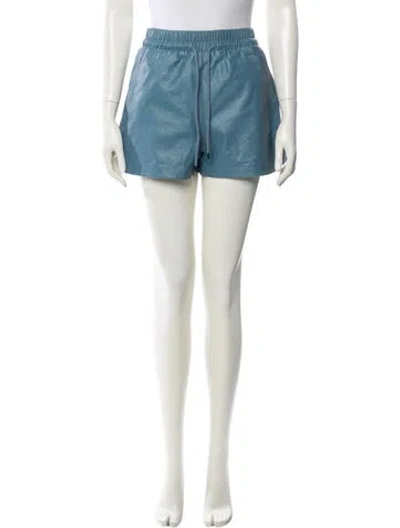 Pre-owned Maje Mini Shorts In Blue