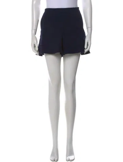 Pre-owned Maje Mini Shorts In Blue