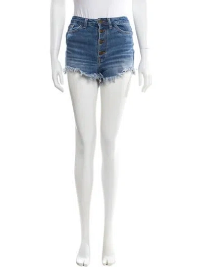 Pre-owned Maje Mini Shorts In Blue