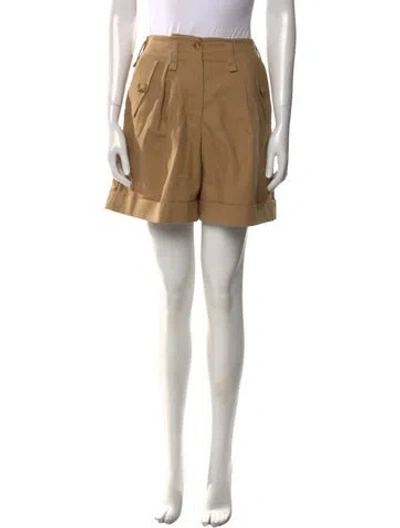Pre-owned Maje Mini Shorts In Brown