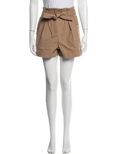 Pre-owned Maje Mini Shorts In Brown