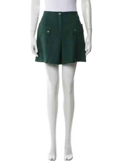 Pre-owned Maje Mini Shorts In Green