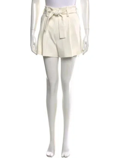 Pre-owned Maje Mini Shorts In Neutral