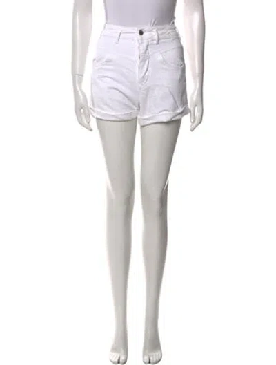 Pre-owned Maje Mini Shorts In Neutral