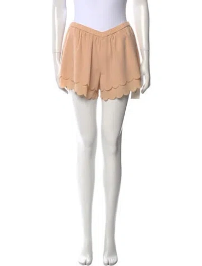 Pre-owned Maje Mini Shorts In Neutral
