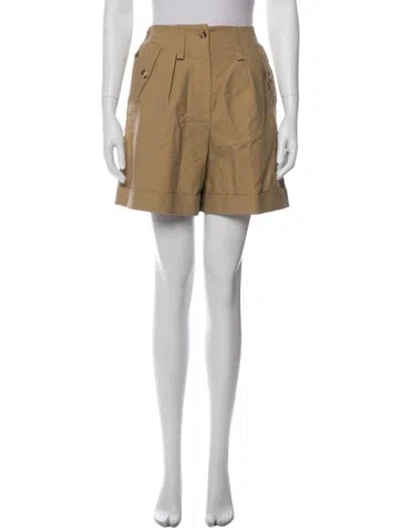 Pre-owned Maje Mini Shorts In Neutral