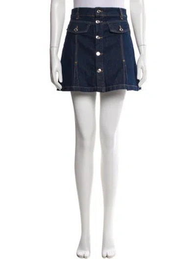 Pre-owned Maje Mini Shorts W/ Tags In Blue