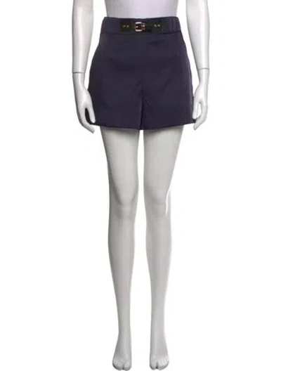 Pre-owned Maje Mini Shorts W/ Tags In Blue