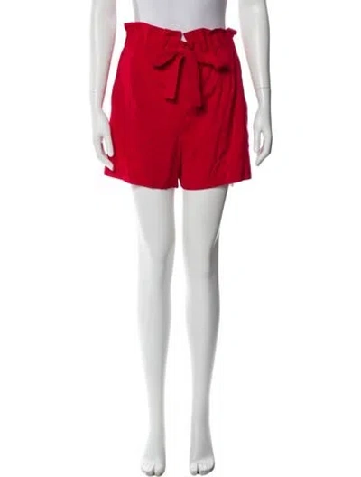 Pre-owned Maje Mini Shorts W/ Tags In Red