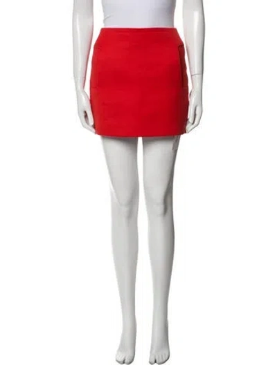 Pre-owned Maje Mini Skirt In Blue