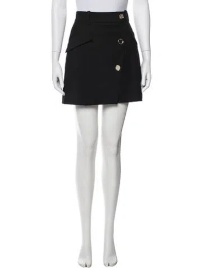 Pre-owned Maje Mini Skirt In Blue