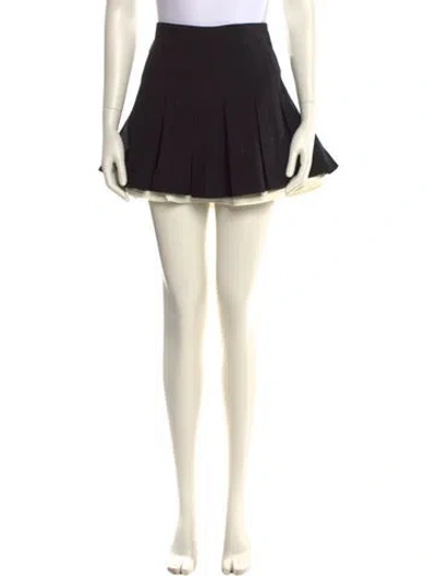 Pre-owned Maje Mini Skirt In Neutral