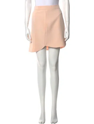 Pre-owned Maje Mini Skirt In Pink