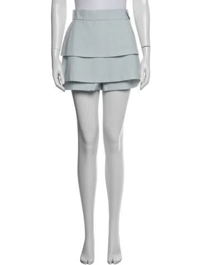 Pre-owned Maje Mini Skirt W/ Tags In Blue