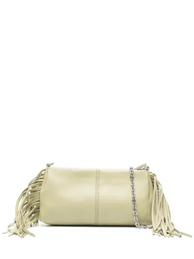 Maje Miss M Cross Body Bag In Green