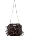 Maje Miss M Mini Bag In Brown