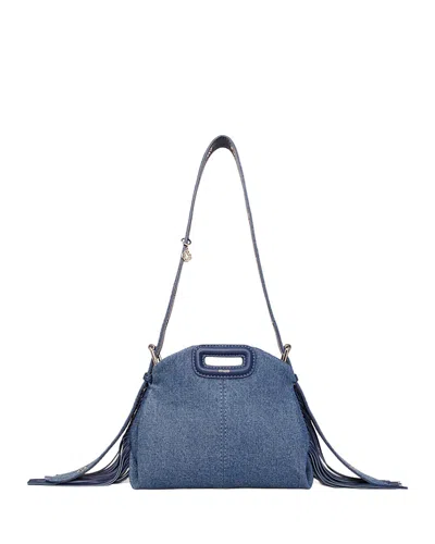 MAJE MISS M MINI DENIM BAG