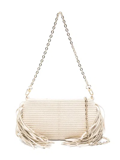 Maje Miss M Shoulder Bag In 中性色