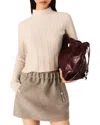 Maje Mitor Sweater In Nude