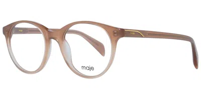 Maje Mj1002 Men's Glasses, Brown, Size 49