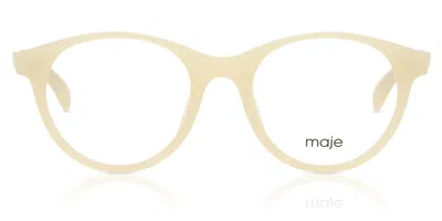 Maje Mj1002 Men's Glasses, White, Size 49