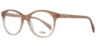 Maje Mj1005 Women's Glasses, Brown, Size 51