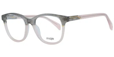 Maje Mj1006 Women's Glasses, White, Size 48