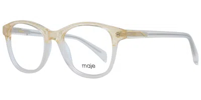 Maje Mj1006 Women's Glasses, Yellow, Size 48