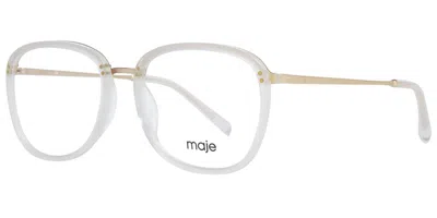 Maje Mj1012 Men's Glasses, Clear, Size 52 In Transparent