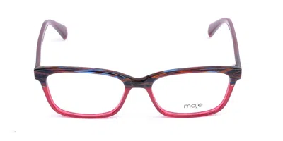 Maje Mj1014 Men's Glasses, Red, Size 52