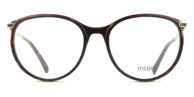 Maje Mj1015 Men's Glasses, Tortoiseshell, Size 53 In Brown