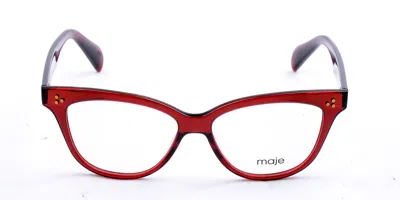 Maje Mj1019 Men's Glasses, Red, Size 50