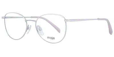 Maje Mj3004 Men's Glasses, Silver, Size 50