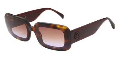 Maje Mj5043 101 Women's Sunglasses Tortoiseshell Size 60 In Brown