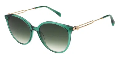 Maje Mj5045 571 Women's Sunglasses Green Size 57