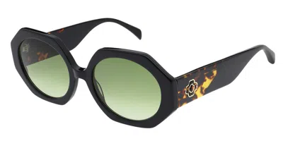 Maje Mj5046 001 Women's Sunglasses Black Size 55