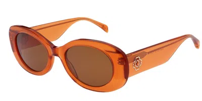 Maje Mj5048 338 Women's Sunglasses Orange Size 52