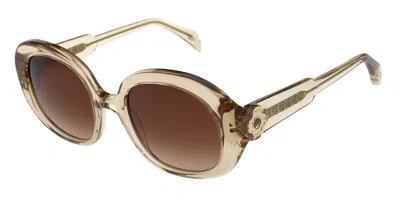 Maje Mj5052 121 Women's Sunglasses Yellow Size 54